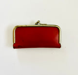 Miniature Red Purse Style Sewing Kit