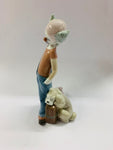 Lladro Clown with a sleeping dog 6245