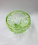 Art Deco Uranium Glass bowl