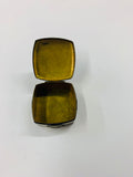 Antique brass pill box