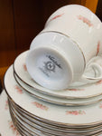 Noritake 8 place dinner set Glenaire pattern