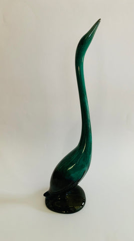 Blue Mountain pottery crane