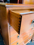 Antique Oak Tallboy chest of drawers