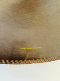 Brown Leather Disney Bag with Mickey and Minnie Mouse