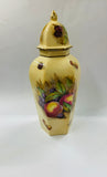 Aynsley Orchard Gold lidded urn