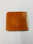 New Zealand map leather wallet