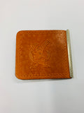 New Zealand map leather wallet