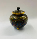 Japanese cloisonné Meiji ginger jar or tea jar