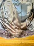 Brown Cropped Fur Coat