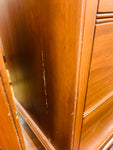 Pair of solid wood bedside drawers