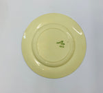 Clarice Cliff large dinner plate green and gold
