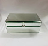 Vintage mirrored jewellery box
