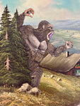 Bespoke Art “ The King vs Godzilla