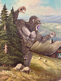 Bespoke Art “ The King vs Godzilla