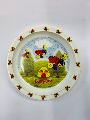 Buzzy Bee child’s plate