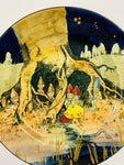 Rare large Royal Doulton Gnomes plate by Charles Noke
