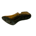Vintage wooden and metal ladies shoe last