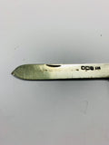 Sterling silver and mother of Pearl pocket knife