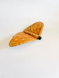 Pottery Butterfly Orange wings with tan middle