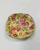 Royal Winton English Rose butter dish