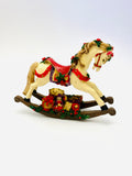 Small Vintage Poly resin Rocking Horse
