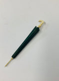 Victorian bone umbrella needle case