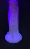 Rare Selenium glowing glass vase