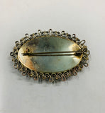 Antique Micro Mosaic Brooch