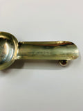 Rare sterling silver single cigarette ashtray