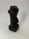Antique pottery ladies nude bust