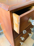 Edwardian Apprentice Wooden Chest of Drawers