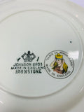 Johnson Bros Alice in Wonderland plate and bowl