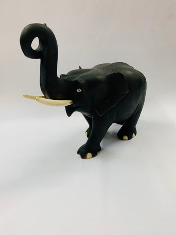 Ebony wooden elephant