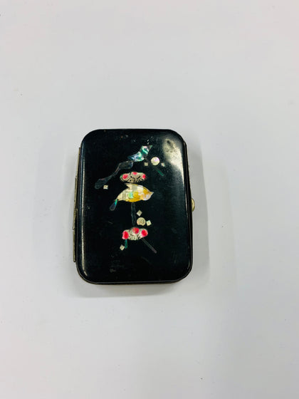 Edwardian Vesta case with paua detail