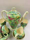 15 piece Chintz Lilac Time coffee set