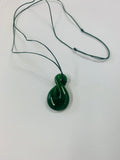 Vintage Greenstone pendant