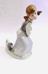 Lladro Figurine Naughty Dog