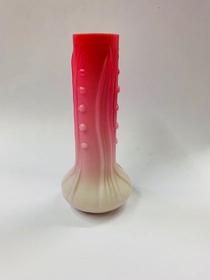 Rare Selenium glowing glass vase