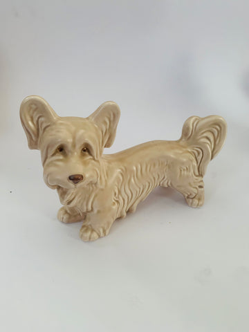 SylvaC Pottery White Skye Terrier