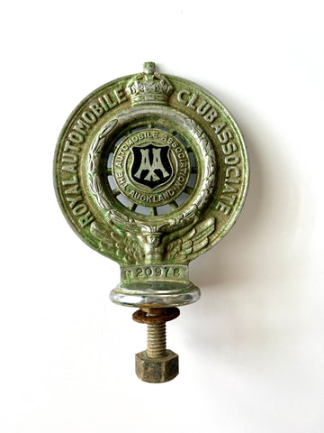 Royal Automobile Club Association Auckland Badge AA