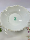 Large Royal Crown Derby Posies footed compote bowl
