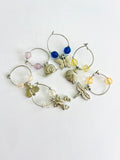 Metal Whimsical Wine Charms