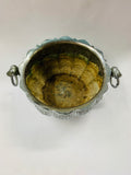 Antique plated planter
