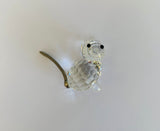 Swarovski Crystal Small Cat with Metal Tail