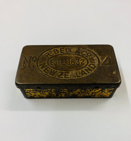 R.B Bell and co No. 4 Vesta tin