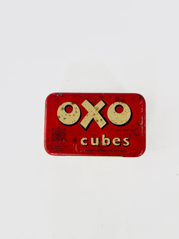 OXO Cubes Red Collectable Tin