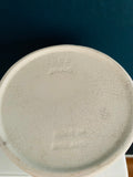 Rare white Sylvac hollyhock large jug