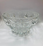 Large impressive Webb and Corbett crystal bowl