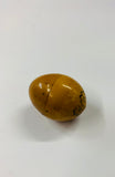 Antique Coquilla nut egg shape thimble holder
