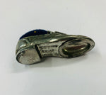 Pewter shoe pin cushion